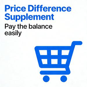 가격 차액을 지불하거나 추가 비용을 지불하십시오.