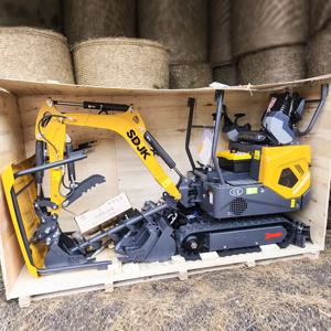 다기능 미니 굴삭기, 정원 농업용 트랙형 소형 굴삭기, 맞춤 제작 및 빠른 배송