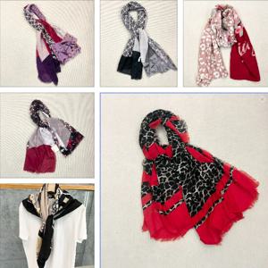 새로운 이탈리아 프린트와 다채로운 색상의 부드러운 선물, 패셔너블한 숄과 스카프, 해외 무역용