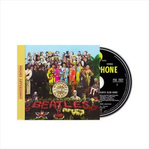 비틀즈 셔츠 페퍼스 론리 하츠 클럽 밴드 CD - 새 상품 - 록 걸작 - 시대를 초월한 컨셉 앨범 자동차 홈 오디오 디스크