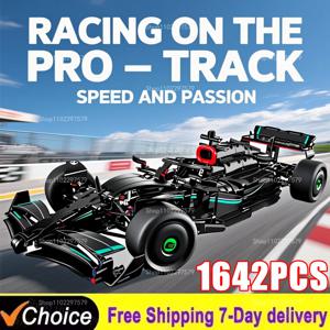 테크니컬 1642PCS 퍼포먼스 1:8 스케일 레이싱카 빌딩 블록 자동차 42171 세트 디테일 디스플레이 브릭 모델 차량 생일 선물