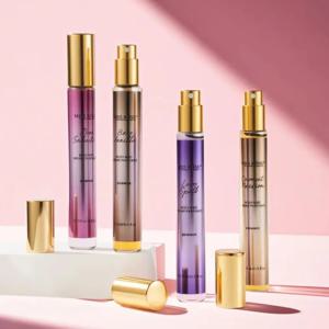 미스 로즈 15ml 알코올 프리 향수 스프레이 롱래스팅 스위트 프루티 쉬머 바디 미스트 휴대용 여행 사이즈 데오도란트