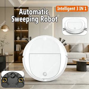 긴 배터리 수명 자동 청소 로봇 휴대용 미니 가정용 진공 청소기 USB 충전식 습식 건식 3-in-1 청소기