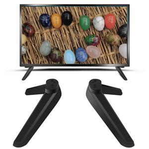 탁상용 범용 TV 베이스 받침대 TV 스탠드 마운트 테이블 홀더 상단 데스크탑 브래킷 액세서리