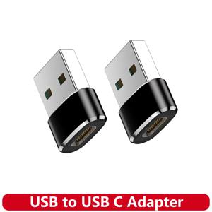 아이폰 17용 USB to USB C 어댑터, USB C 여성형 to USB 남성형 차량용 충전 어댑터, 애플 16용 타입 C 컨버터, 삼성 갤럭시용