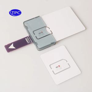 TPC 1PC SIM 카드 어댑터 SIM 카드 리더기 안드로이드 폰용 미니 SIM Nano(플러그 앤 플레이) 모바일 전화 액세서리