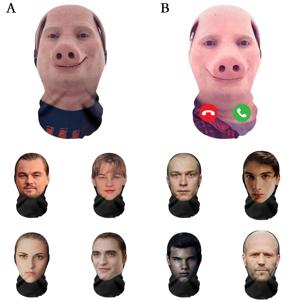 John Pork 웃는 재미있는 3D 인쇄 원활한 마스크 헤드 커버 파티 코스프레 소품 UV 보호 쉴드 Ronaldo PatternCospla