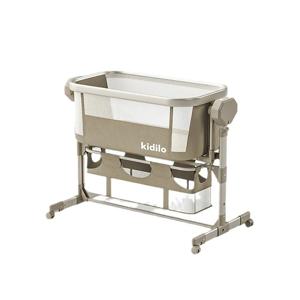 전동 요람 아기 침대 신생아 침대 다기능 아기 흔들 침대 바퀴 포함