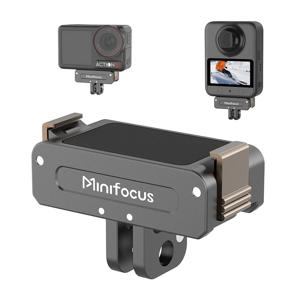 DJI 오스모 360 액션 5 프로 4 3용 마그네틱 퀵 릴리즈 어댑터 마운트, 1/4 나사 구멍 연결 알루미늄 카메라 브래킷