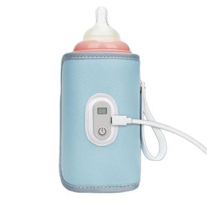 아기 우유병 절연 슬리브 USB 젖병용 휴대용 가열 케이스