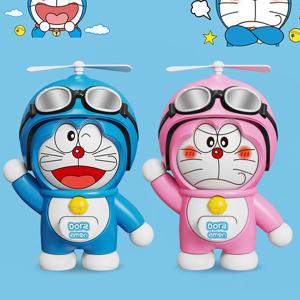 애니메이션 도라에몽스 얼굴 변화 펜던트 회전하는 대나무 잠자리 인형 딩당 고양이 장식품 키체인 생일 선물