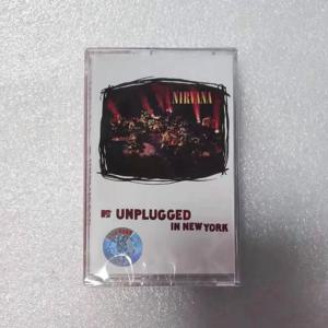 Nirvana Unplugged In New York 앨범 화이트 카세트 록 음악 테이프 클래식 라이브 브랜드 뉴 씰드 컬렉션 재생