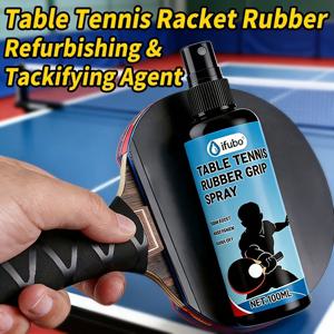 탁구 라켓 러버 관리 솔루션 |   접착력 강화 |   손길을 잡아주는 그립감, 정전기 방지, 오래 지속되는 효과