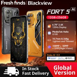 【월드 프리미어】블랙뷰 포트 5 러기드 스마트폰 6.78인치 2.4K 디스플레이 이미징 플래그십 108Mp 카메라 2W BOX 스피커 휴대폰