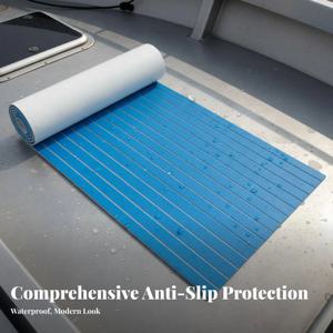 폼 고무 폼 보트 데킹 간편 설치 접착식 폼 고무 폼 시트 미끄럼 방지 보트 데킹 방수 요트 데크 매트