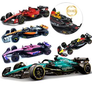 Bbugo 1:43 Aston Martin AMR23 메르세데스 W14 레드불 RB19 마이애미 GP 페라리 SF23 알파인 A523 F1 모델 포뮬러 카 정적 레이싱