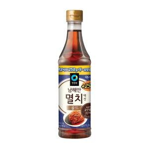 청정원 남해안 멸치액젓 골드(750g+250g) 1kg
