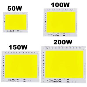 LED COB 칩 50W 100W 150W 200W 200-240V 스마트 IC 필요 없음 드라이버 LED 램프 광원 홍수 빛 스포트라이트 DIY 조명