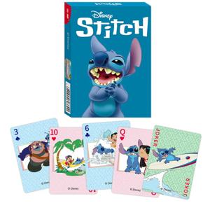 디즈니 스티치 포커 Lots-o'-Huggin' Bear 카드 놀이 카드 놀이 포커 실내 가족 엔터테인먼트 보드 게임