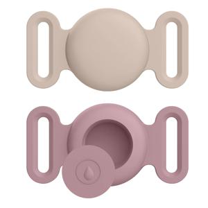 Apple Airtag 케이스 용 방수 실리콘 커버 Apple Air Tag Tracker 용 이중 귀 개 고양이 목걸이 GPS 파인더 보호 케이스