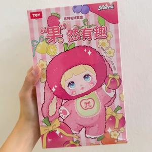 새로운 Nommi 흥미로운 과일 시리즈 비닐 블라인드 박스 Nommi V3 인형 가방 펜던트 미스터리 서프라이즈 박스 액션 피규어 선물 완구