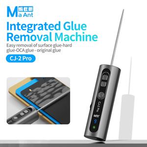 MaAnt CJ-2 Pro 전기 OCA 접착제 리무버 휴대 전화 LCD 화면 접착제 제거 청소 도구에 대한 9 속도 조절 LED 디스플레이