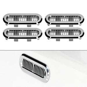 4PCS 싱크 트림 오버플로 커버 빠른 싱크 ABS 플라스틱 주방 욕실 세면대 싱크 트림 오버플로 커버 교체