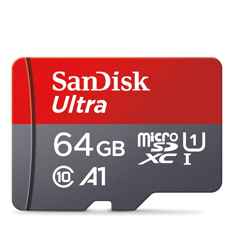 100% 오리지널 Sandisk 마이크로 SD 카드 64GB Class10 플래시 TF 카드 64GB 메모리 카드 samrtphone 및 테이블 PC 용 64gb 메모리 디스크