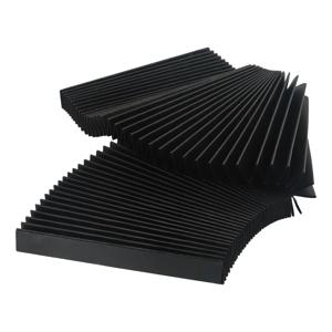 밀링 머신 유연한 보호 플랫 아코디언 벨로우즈 커버 도구 가드 먼지 천 플랫 아코디언 벨로우즈 조각사 기계