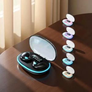 X55 미니 이어폰 무선 이어폰 헤드폰 소음 감소 스포츠 게임 수면 블루투스 5.3 이어버드 HIFI 스테레오 음악 헤드셋