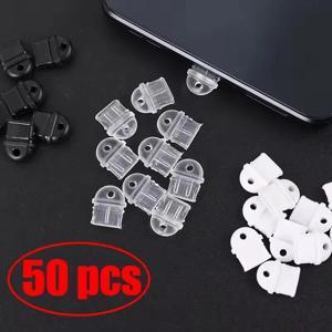 Type-C 먼지 플러그 충전 포트 보호기 삼성 화웨이 Xiaomi 스마트 폰 액세서리 용 먼지 방지 먼지 플러그 실리콘 커버