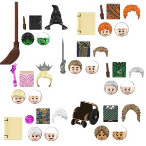 블라인드 박스 TP1043 TP1011 G0185 킬러 클라운즈 미니 피규어 클래식 호러 스릴러 영화 블록 모델 인형 할로윈 장난감