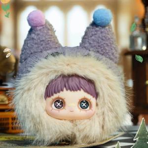 새로운 메이메이 정품 크레이지 서커스 블라인드 박스 플러시 키체인 가방 펜던트 귀여운 인형 장난감 유행 수집품 소녀들을 위한 크리스마스 선물