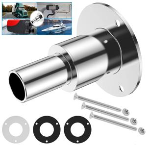 직통형 배기구 피팅 키트 스틸 디젤 히터 배기구 피팅 24mm 튜브 파이프 디젤 주차 히터용