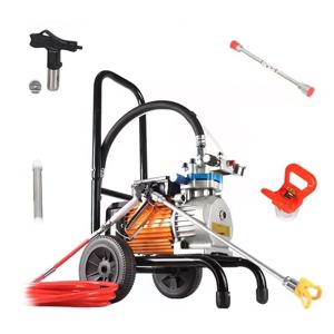 전문가용 3500W 220V 에어리스 페인트 분무기, 순수 구리 모터 스프레이 건, 라텍스 페인팅 기계 도구, 주택 개조용