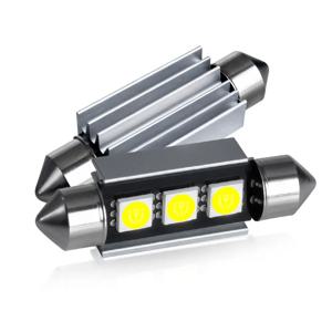2/4/6/10PCS 페스툰 LED 31/36/39/41MM 독서등 전구 화이트 12V 자동차 실내 독서등 및 번호판등
