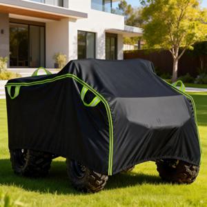 쿼드 바이크 ATV 커버 범용 먼지 UV 보호기 오토바이 스쿠터 카트 모터바이크용 폴라리스 히순 야마하 캔암 CFMOTO용