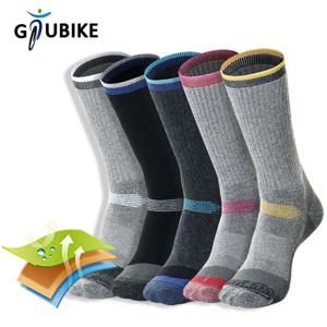 GTUBIKE 1 쌍 메리노 울 열 양말 남성 여성 겨울 따뜻한 스키 하이킹 양말 스포츠 야외 보온 양말 두꺼운