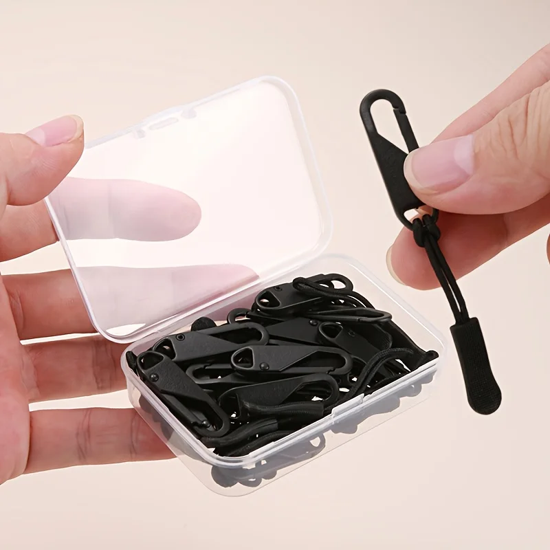 10/20개 배낭, 재킷, 수하물, 지갑 및 핸드백용 교체용 지퍼 손잡이 코드 연장기