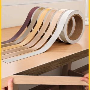 1pc 2cmx10m 가장자리 밴딩 목재 베니어 테이프, 자작 나무 무늬 베니어 가장자리 밴딩, 길고 얇은 나뭇결 베니어 스트립