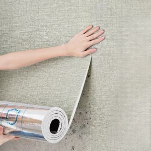 자체 접착 벽 종이 벽 개조 및 두꺼운 벽지 가정용 방수 습기 방지 XPE 발포 벽 스티커