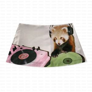 2000년대 미학 레이스 스티칭 섹시 스트리트 에모 걸 개성 힙 스커트 여름 팬더 재미있는 프린팅 귀여운 캐주얼 숏 스커트