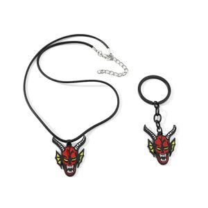 새로운 만화 클럽 열쇠고리 목걸이 펜던트 유럽 및 미국 기념품 열쇠고리 액세서리