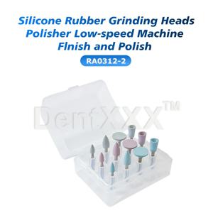 12개/박스 실리콘 연마 키트, 저속 핸드피스 실험실 도구로 수지 도자기 복합재 연마용 RA 2.35mm