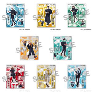 주술회전 타코야키 2024 아크릴 스탠드 아크릴 키체인 세트 애니메이션 굿즈 팬들을 위한 수집용 선물