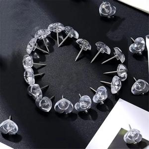 50/100/200 Pcs 푸시 핀 하트 모양 푸시 핀 게시판, 코르크 보드, 지도, 사진 및 문서 용 강력한 엄지 못