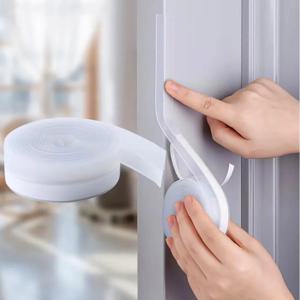 도어 하단 씰 스트립 방풍 스트립 실러 스토퍼 도어 하단 가드 이중 보호 도어스톱 샤워 홈 도어 간격용