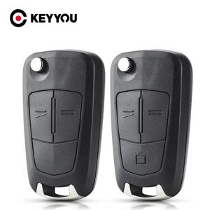KEYYOU 무료 배송 HU43/ HU100 2/3 BTN Opel Vauxhall Astra H Corsa D Vectra C Zafira Astra Vectra Signum 용 접이식 자동차 키