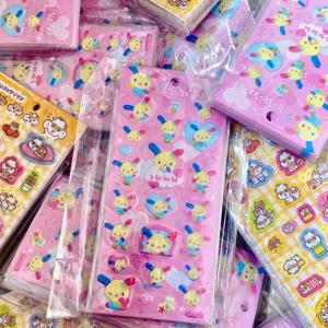 새로운 Usahana Sugarbunnies 3D 버블 스티커 장난감 소녀의 일기 장식 스티커 Diy 전화 케이스 카메라 장식 장난감 Gif