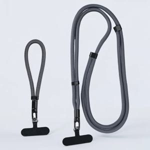 모든 휴대폰용 유니버설 롱&숏 랜야드 폰 참 조절 가능한 목&손목 셀프락 안티로스트 스트랩